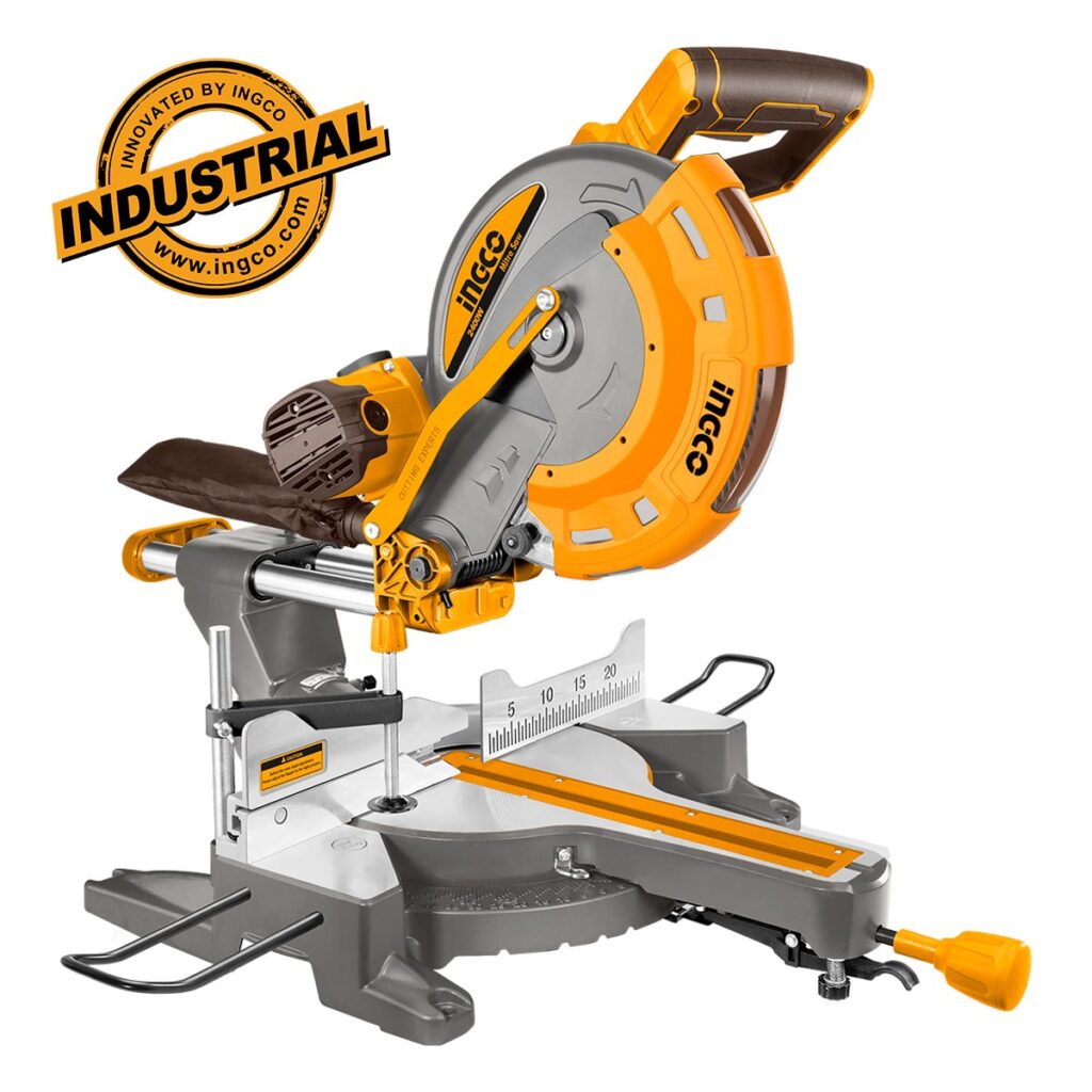 Ηλεκτρικό Φαλτσοπρίονο Radial Ξύλου 2400W Φ 305mm - INGCO BM2S24007