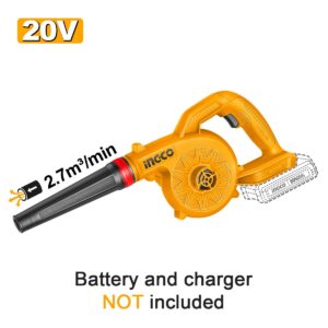 Φυσητήρας Μπαταρίας 20V Li-Ion SOLO - INGCO CABLI2078E