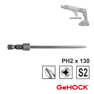 Μύτη Kατσαβιδιού 1/4" PH2x130mm για το CAFDSD2002 GeHOCK - CAFDSD2002.1.F