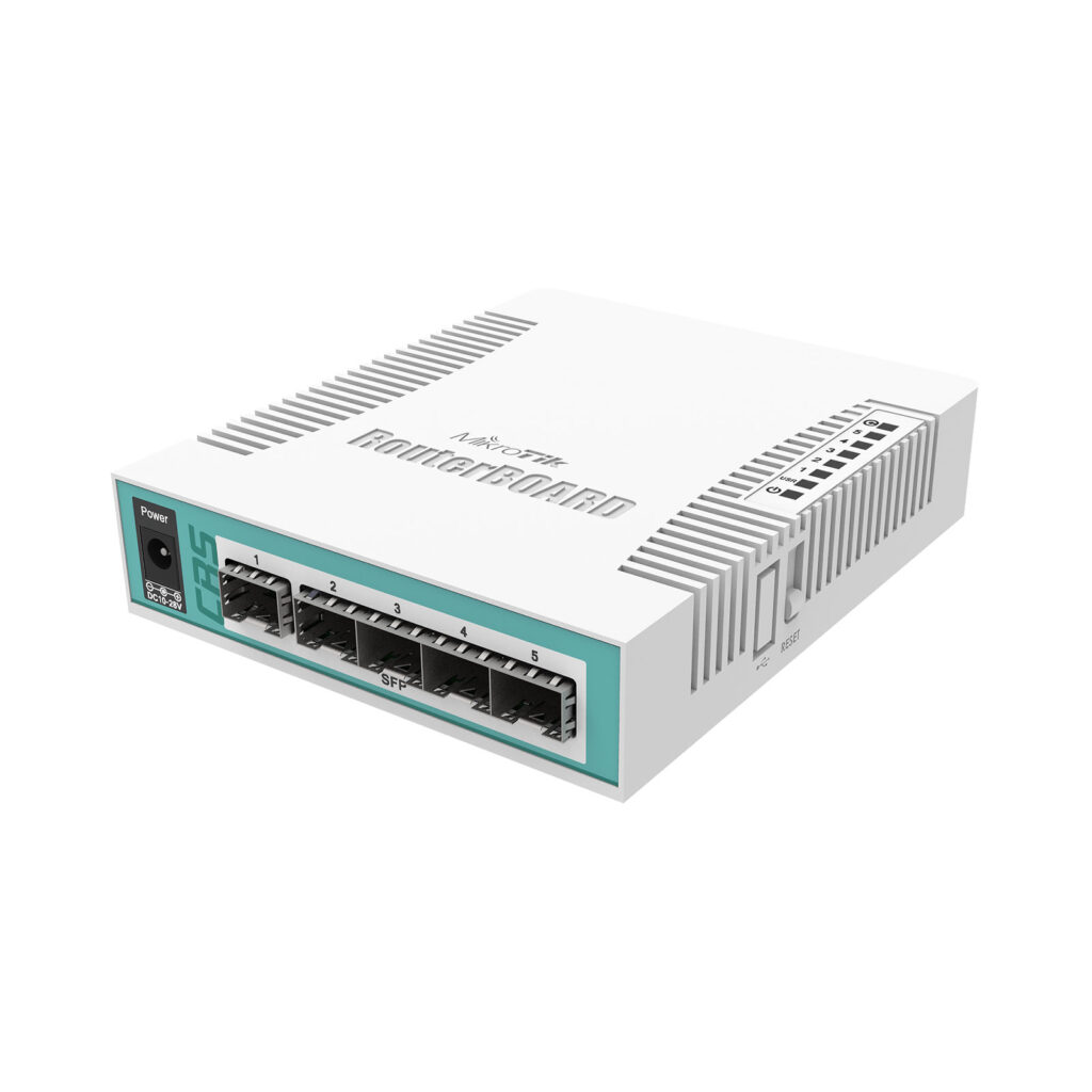 MikroTik CRS106-1C-5S Switch 5 SFP + 1 Combo