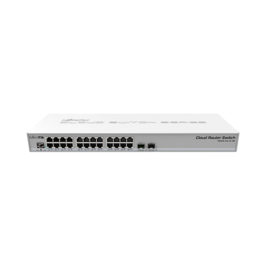 MikroTik CRS326-24G-2S+RM Switch 24 Gigabit + 2 SFP+