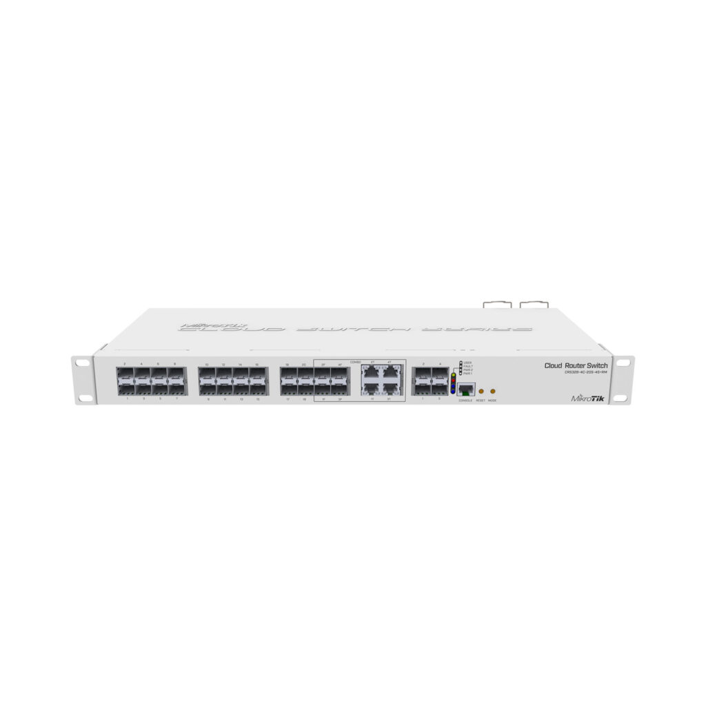 MikroTik CRS328-4C-20S-4S+RM Switch 20 SFP + 4 SFP+ + 4 Combo