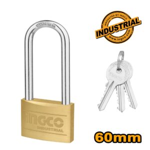 Λουκέτο Μακρύλαιμο Ορειχάλκινο 60mm - INGCO DBPL0602L