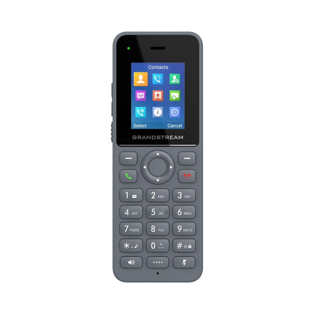 Grandstream DP725 Ασύρματο Ακουστικό DECT VoIP Μαύρο