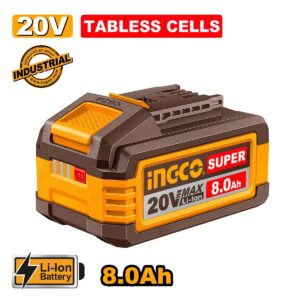 Μπαταρία 20V 8.0Ah Li-Ion με τεχνολογία Tabless Cells - INGCO FBLI2158