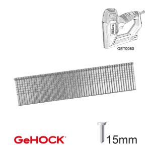 Καρφιά Καρφωτικού F 15mm 5000 τεμ. GeHOCK - GETF15