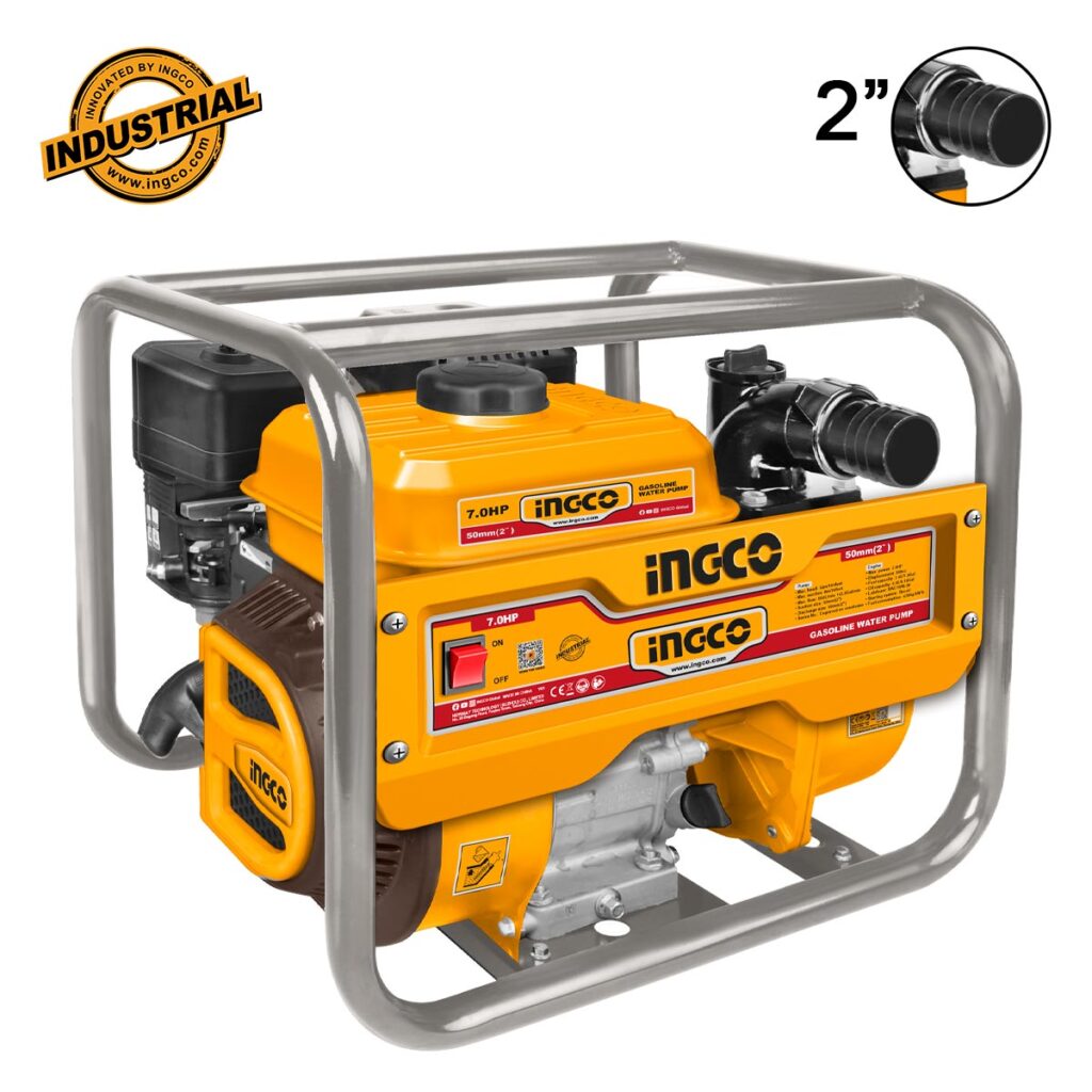Βενζινοκίνητη Αντλία Νερού 2"  7.0HP - INGCO GWP206