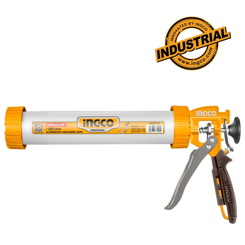 Πιστόλι Σιλικόνης Αλουμινίου 15" - INGCO HCG0115