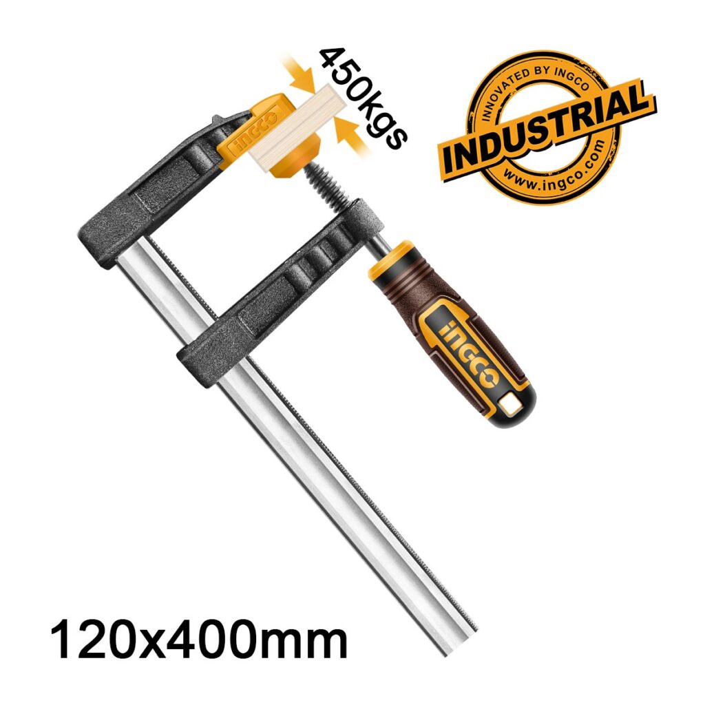 Σφιγκτήρας Μαραγκών Βαρέος Τύπου 120x400mm 450kg - INGCO HFC021204