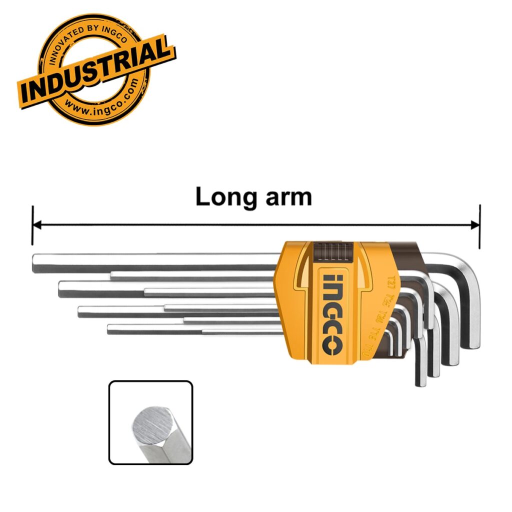 Κλειδιά Άλλεν 1.5-10mm Σετ 9 τεμ. - INGCO HHK11091