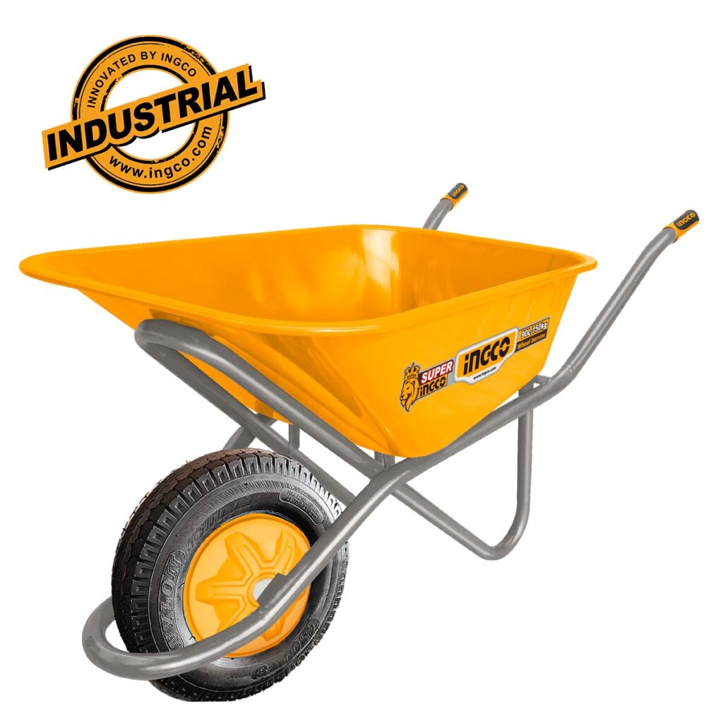 Καρότσι Οικοδομής - Κήπου 90L max.160kg - INGCO HHWB418GP