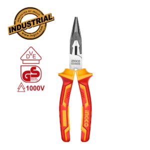 Μυτοτσίμπιδο Ηλεκτρολόγου VDE 160mm Ίσιο - INGCO HILNP28168