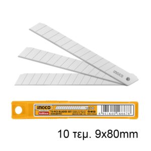 Λάμες Φαλτσέτας 9mmx80mm 10τεμ - INGCO HKNSB0901