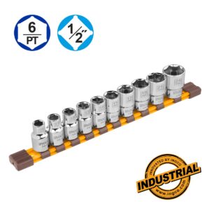 Καρυδάκια 1/2" Σετ 10 τεμ. - INGCO HKTS12103