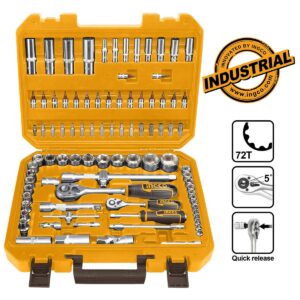 Καρυδάκια 1/2" - 1/4" Σετ 94 τεμ. - INGCO HKTS42941