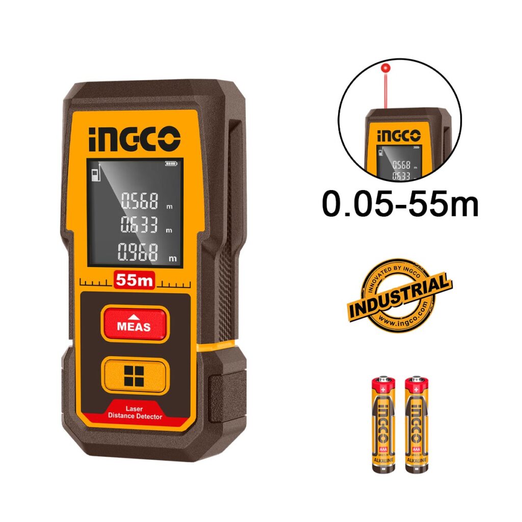 Μετρητής Αποστάσεων Laser 55m - INGCO HLDD05086