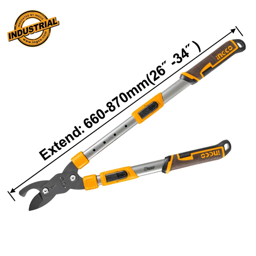Ψαλίδι Κλάδου 26-34" με Τηλεσκοπικές Λαβές 660-870mm - INGCO HLTS8608