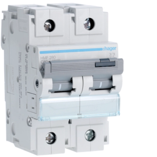 Hager HMF280 Μικροαυτόματη ασφάλεια 2P 80 A C 10 kA