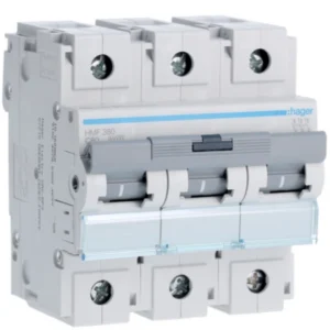 Hager HMF380 Μικροαυτόματη ασφάλεια 3P 80 A C 10 kA