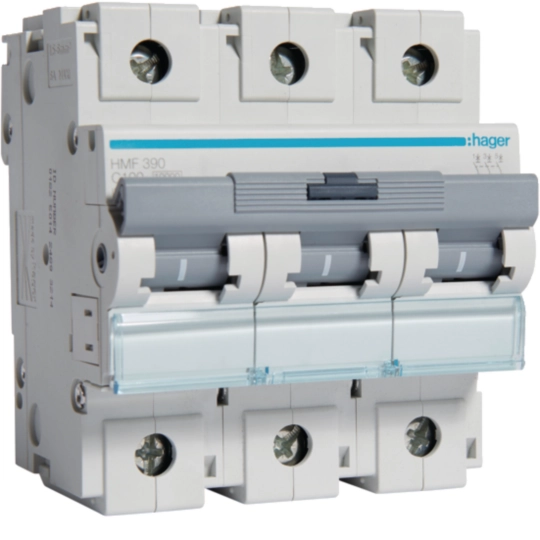 Hager HMF390 Μικροαυτόματη ασφάλεια 3P 100 A C 10 kA