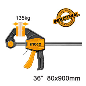 Σφιγκτήρας Μαραγκών Αυτόματος 36" 80x900mm 135kg - INGCO HQBC36803