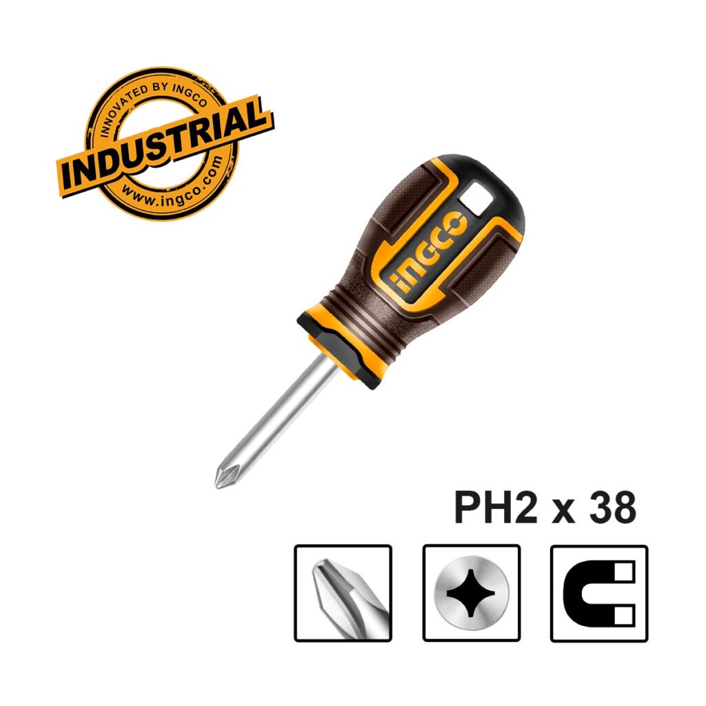 Κατσαβίδι Νάνος Σταυρού PH2 - INGCO HSDPH2038