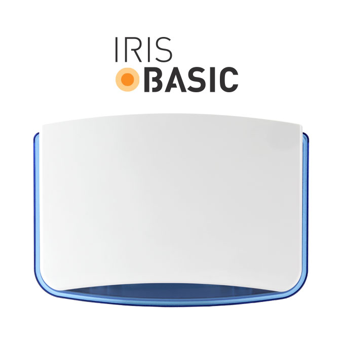 Αυτόνομη σειρήνα συναγερμού Grade 3 Sigma Security IRIS BASIC/B με μπλε φλας