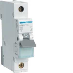 Hager MBN110 Μικροαυτόματη ασφάλεια 1P 10 A B 6 kA