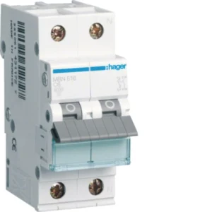 Hager MBN516 Μικροαυτόματη ασφάλεια 1P+N 16 A B 6 kA