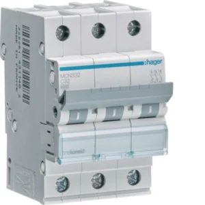 Hager MCN332 Μικροαυτόματη ασφάλεια 3P 32 A C 6 kA