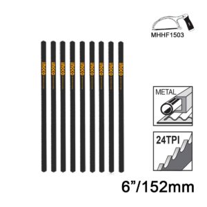Πριονόλαμες για Σιδηροπρίονο Μίνι 10 τεμ 152mm - INGCO MHSB1521