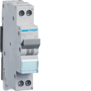Hager MLN504A Μικροαυτόματη ασφάλεια 1P+N 4 A C 6 kA