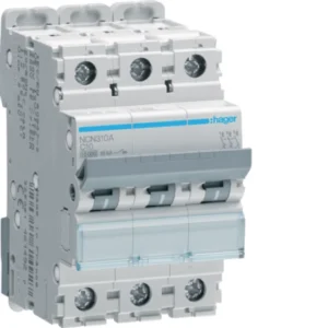 Hager NCN310A Μικροαυτόματη ασφάλεια 3P 10 A C 10 kA