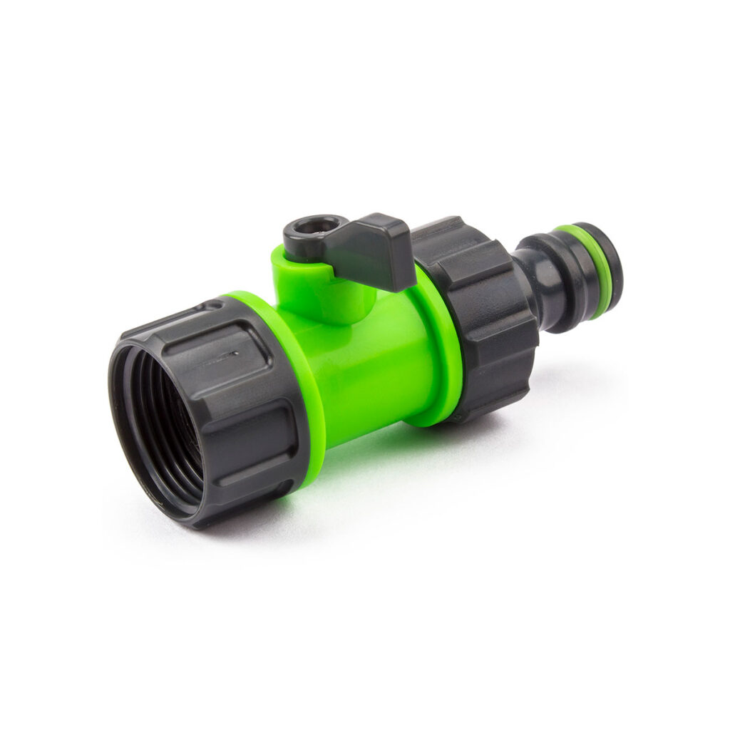 Ρακόρ με Βάνα και Σύνδεσμο 1" σε 3/4" και 1/2" GeHOCK - OWTA01