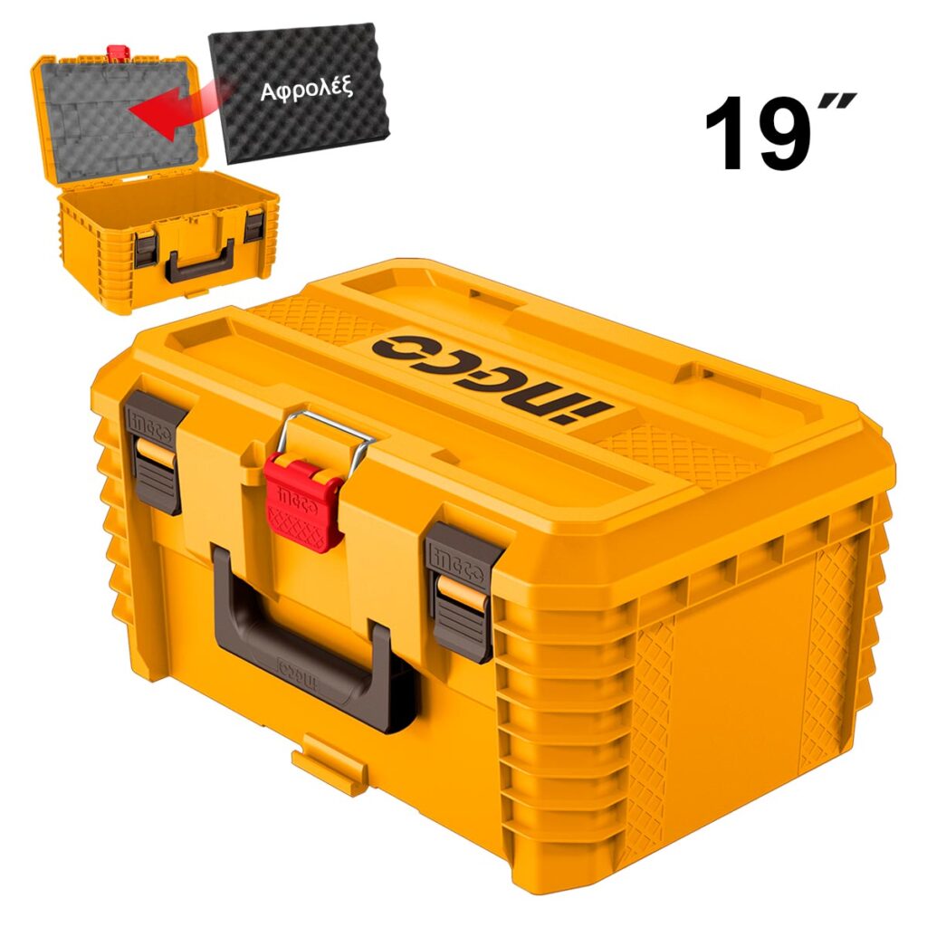 Εργαλειοθήκη Πλαστική Βαθιά με Αφρολέξ 19" Stackable - INGCO PBXS103