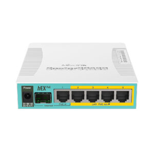MikroTik hEX PoE RB960PGS Ενσύρματο Router Gigabit