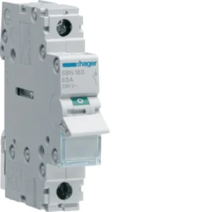 Hager SBN163 Ραγοδιακόπτης 1P 63 A