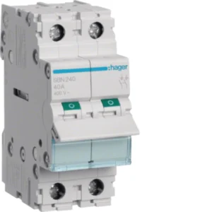 Hager SBN240 Ραγοδιακόπτης 2P 40 A