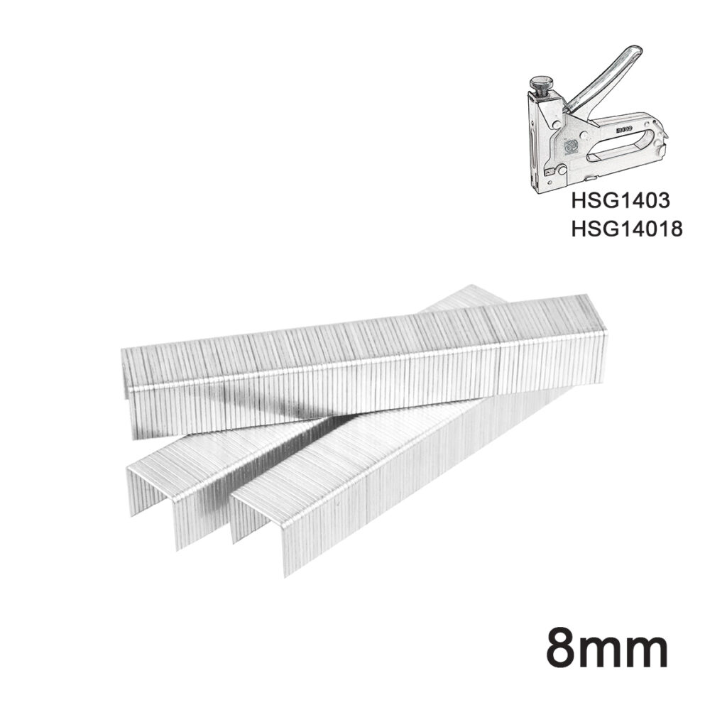 Διχάλα 8mm Καρφωτικού Χειρός HSG1403, HSG14018 1000τεμ. - INGCO STS0108
