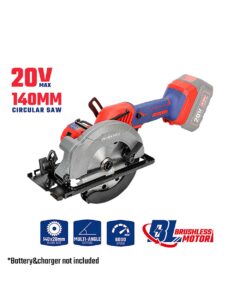ΕΠΑΝΑΦΟΡΤΙΖΟΜΕΝΟ ΔΙΣΚΟΠΡΙΟΝΟ ΧΕΙΡΟΣ 20V-Li BL (Φ140mm) SOLO** WP393003 WORKPRO (PROFI)