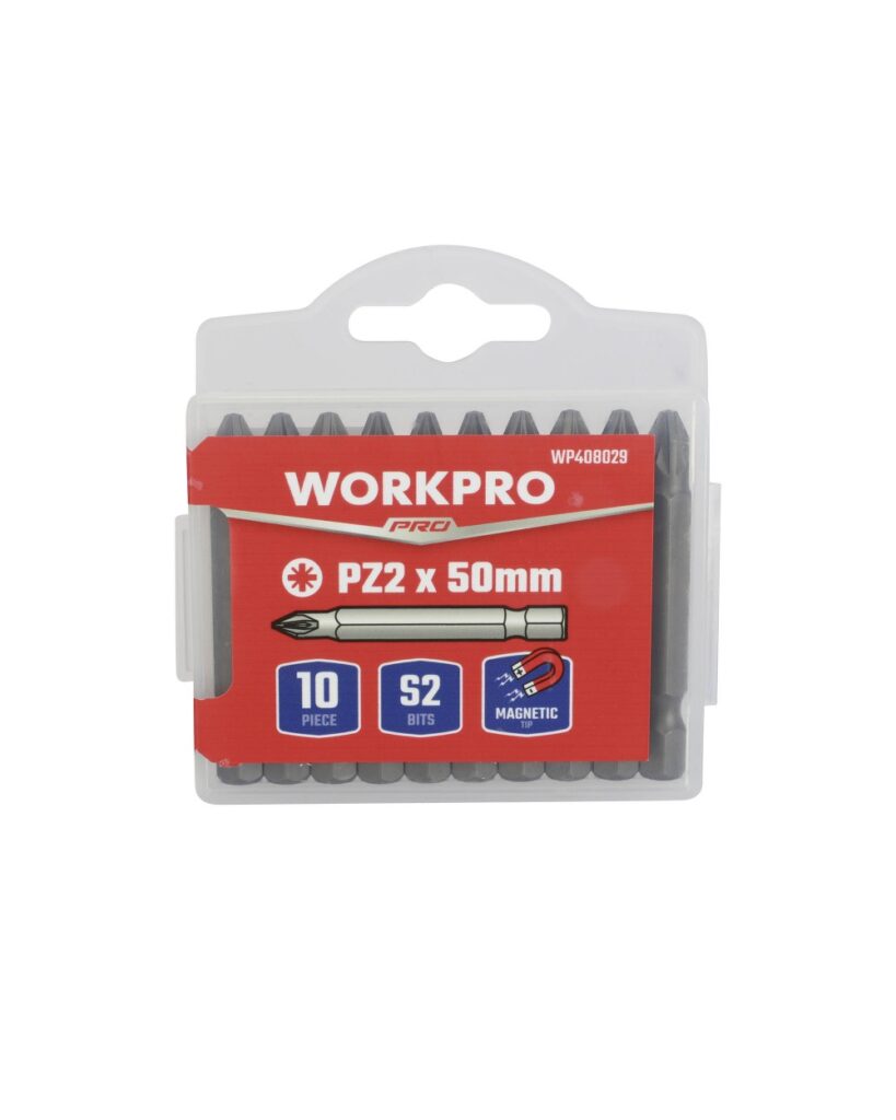 ΜΥΤΕΣ PZ ΑΠΛΕΣ 2.0 x 50mm ΜΑΓΝΗΤΙΚΕΣ ΣΕΤ 10τμχ WP408029 WORKPRO (ΚΑΡΤΕΛΑ)