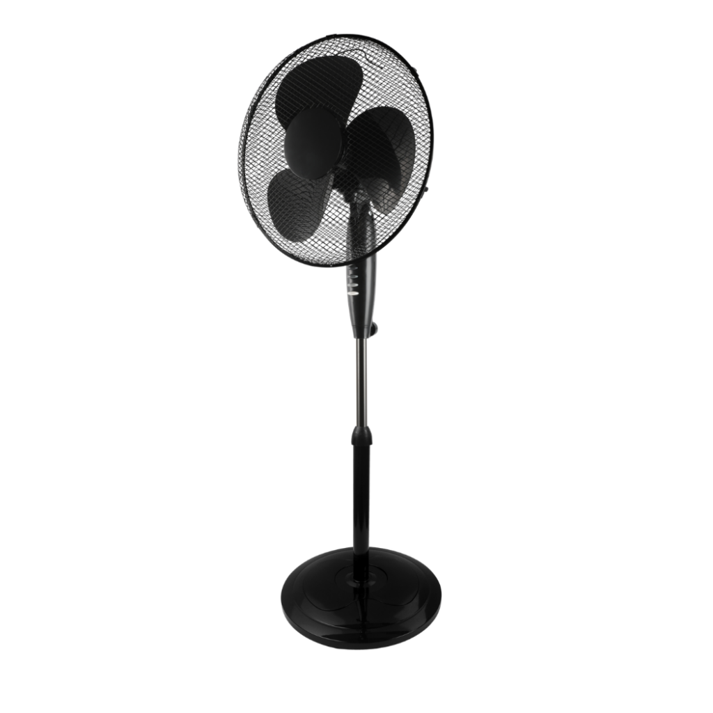 Ανεμιστήρας Ορθοστάτης 40cm Μαύρος FS40A RB Black ECG