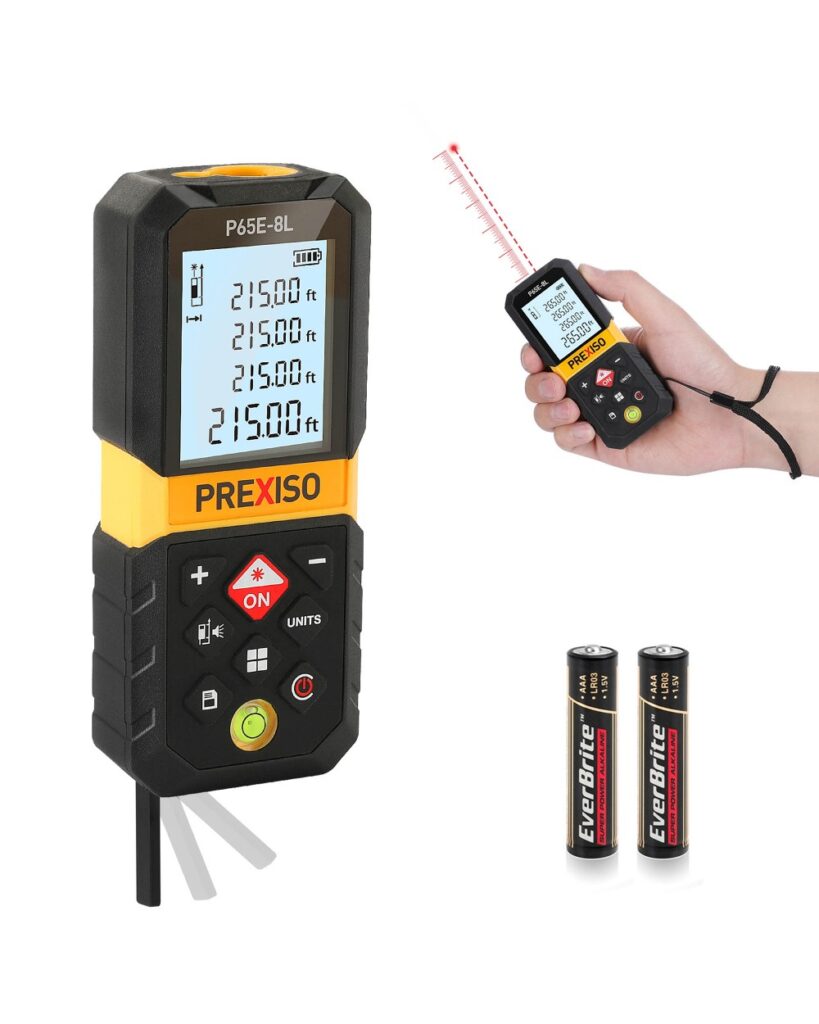 ΜΕΤΡΗΤΗΣ ΑΠΟΣΤΑΣΕΩΝ LASER 65m P65E-8L PREXISO