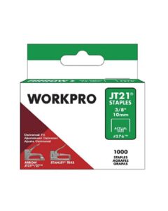 ΚΑΡΦΙΑ ΔΙΧΑΛΑ τύπος JT21(23GA) - 8mm (5/16") WP223011 WORKPRO (ΠΑΚΟ 1.000τμχ) (ΚΑΡΤΕΛΑ)
