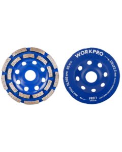 ΔΙΣΚΟΙ ΔΙΑΜΑΝΤΙ ΛΕΙΑΝΣΗΣ 125 mm WP405209 WORKPRO (PROFI) (ΚΑΡΤΕΛΑ)