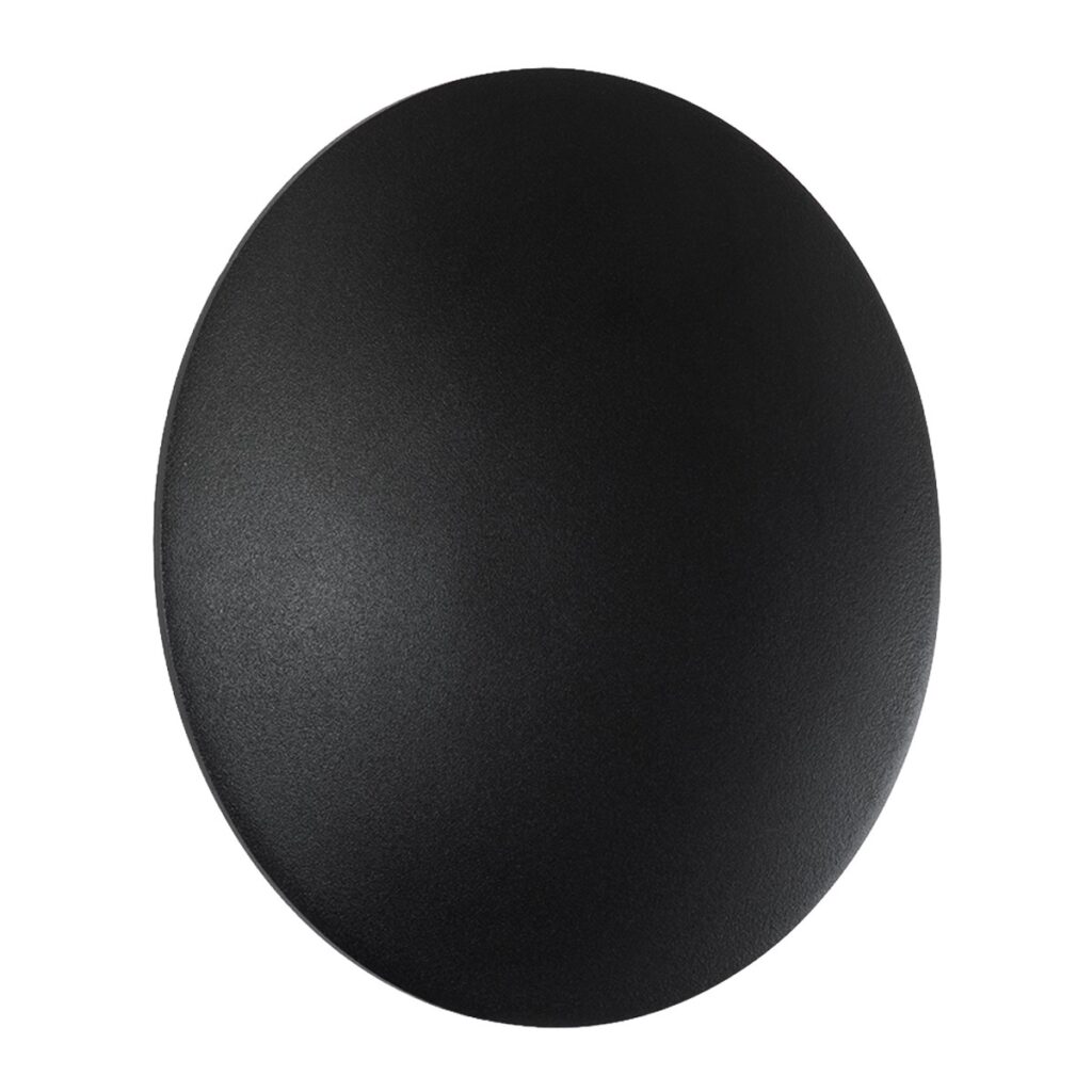 HELIO-R 60492 Μοντέρνο Φωτιστικό Τοίχου - Απλίκα LED 7W 770lm 120° AC 220-240V IP65 Φυσικό Λευκό 4500K - Lumileds SMD Chip & TÜV SÜD Driver - Μαύρο Ματ - Μ16 x Π16 x Υ5cm - 5 Χρόνια Εγγύηση