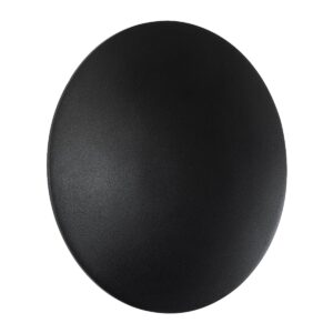 HELIO-R 60492 Μοντέρνο Φωτιστικό Τοίχου - Απλίκα LED 7W 770lm 120° AC 220-240V IP65 Φυσικό Λευκό 4500K - Lumileds SMD Chip & TÜV SÜD Driver - Μαύρο Ματ - Μ16 x Π16 x Υ5cm - 5 Χρόνια Εγγύηση