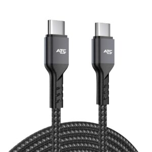 ATC-C7 Καλώδιο Φόρτισης & Συγχρονισμού USB Type-C σε Type-C 60W 2m