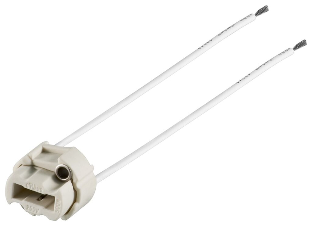 Goobay Ντουί λαμπτήρα G9 με διπλό καλώδιο 0,15 μ Max 100 W