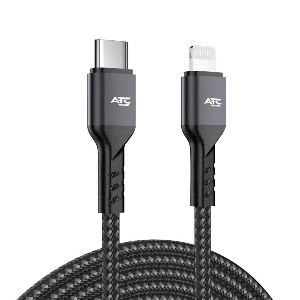 ATC-C9 Καλώδιο Φόρτισης & Συγχρονισμού USB-C σε Lightning 20W 2m